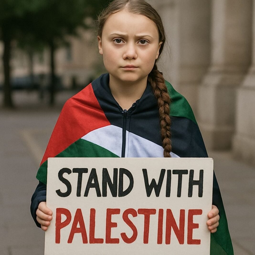 Greta Thunberg Joins Gaza Flotilla Again to Protest Blockade