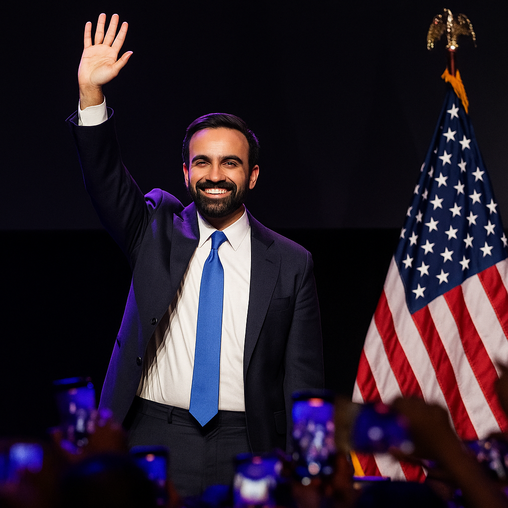 Zohran Mamdani Makes History as New York’s First Muslim and South Asian Mayor