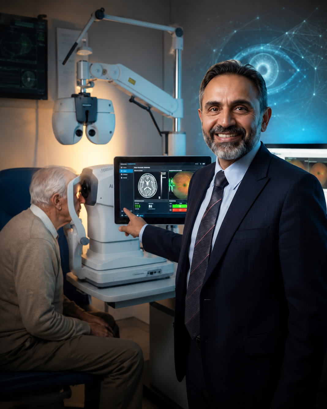 British-Pakistani Scientist Develops AI Eye Scan That Could Detect Dementia in Minutes British-Pakistani Scientist Develops AI Eye Scan That Could Detect Dementia in Minutes